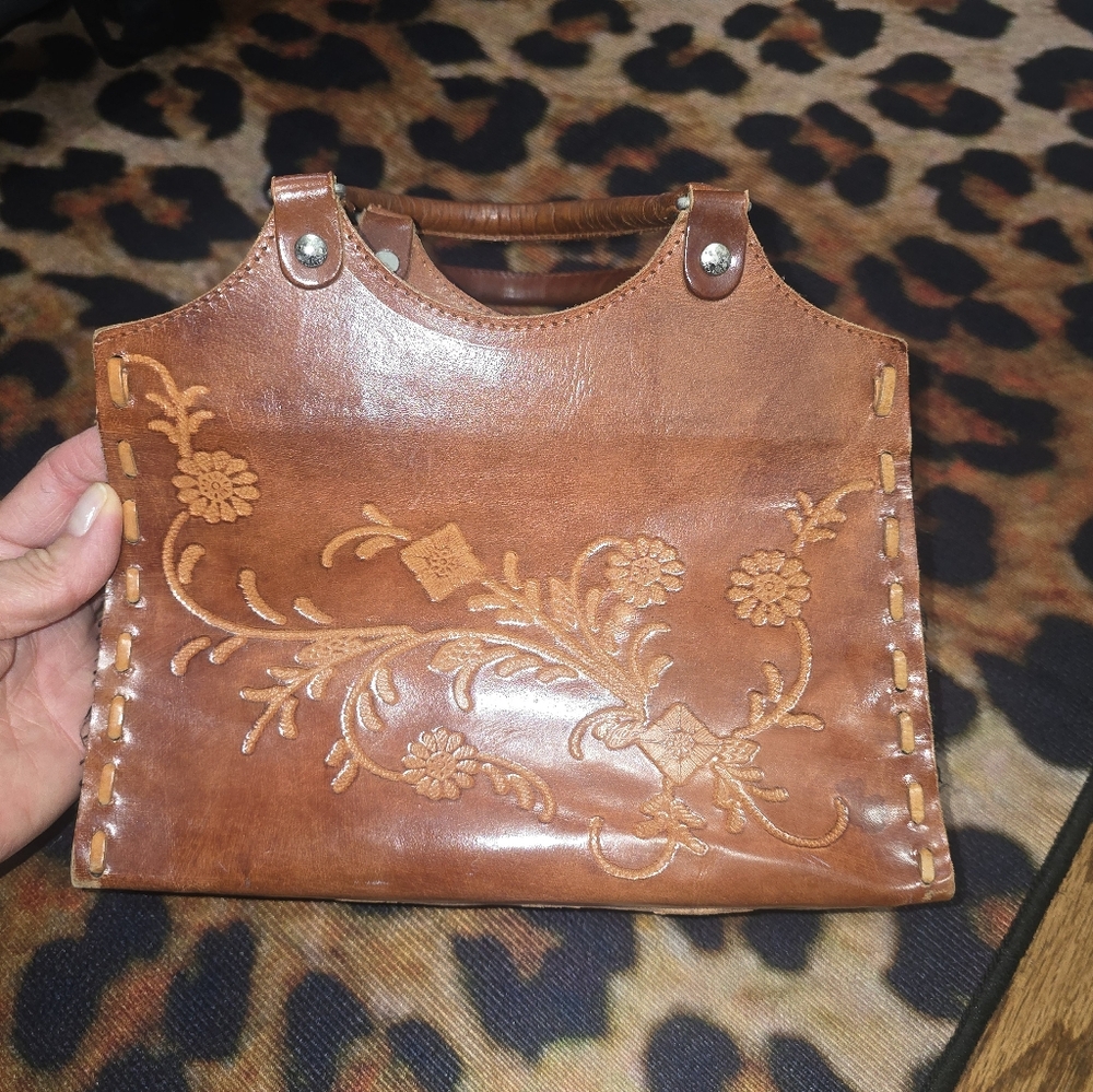 Leather Vintage ADORABLE handbag